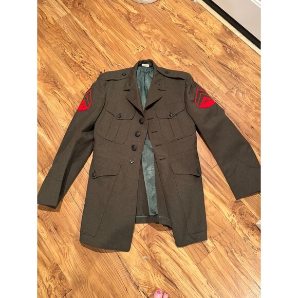 Vintage‎ 1970s Vietnam Era USMC Uniform Jacket – 36 Regular - Picture 7 of 11